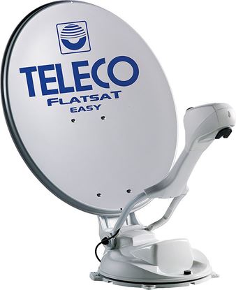 Avtomatska DVB-S2 satelitska antena FlatSat Easy Smart s stenskim upravljalnikom